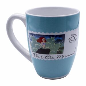 Jarro Con Diseño Estampilla Sirenita Disney 100 Años FUN KIDS 600 Ml