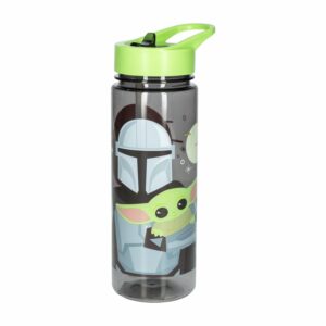 Tomatodo Diseño Baby Yoda Con Pitillo FUN KIDS 650 Ml