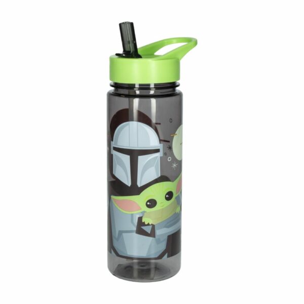 Tomatodo Diseño Baby Yoda Con Pitillo FUN KIDS 650 Ml - Imagen 2