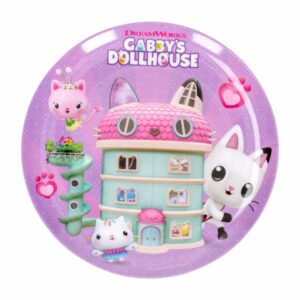 Plato Infantil De Melamina Diseño Gaby´s Doll House FUN KIDS Unidad