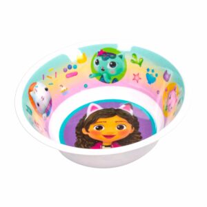 Tazón Infantil De Melamina Diseño Gaby´s Doll House FUN KIDS Unidad