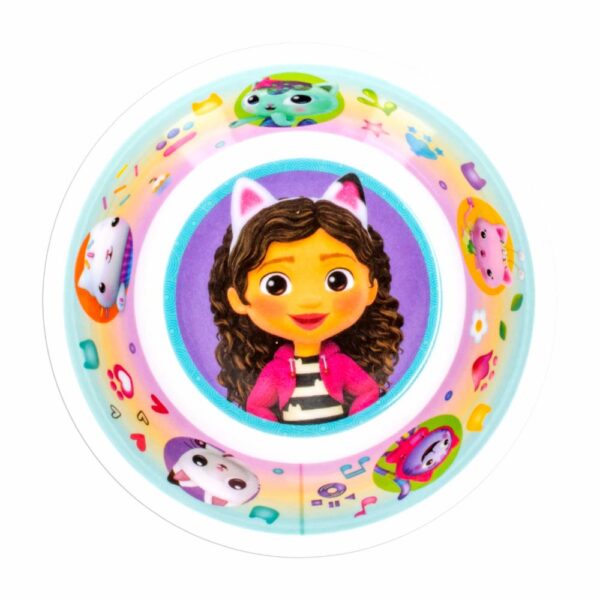 Tazón Infantil De Melamina Diseño Gaby´s Doll House FUN KIDS Unidad - Imagen 2