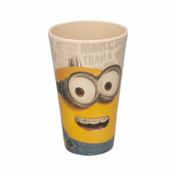 Vaso Bambú Minioms Varios Diseños FUN KIDS 350 Ml