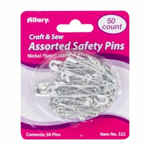 Imperdibles Para Costura Tamaños Surtidos ALLARY X 50 Uds