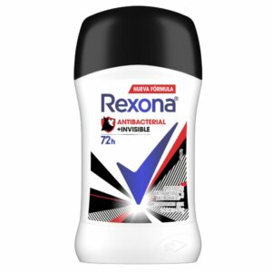 Desodorante En Barra Invisible Antibacterial REXONA 50 G