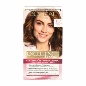 Tinte Para Cabello Tono 6.7 Chocolate Puro EXCELLENCE L'ORÉAL PARIS 1 Kit