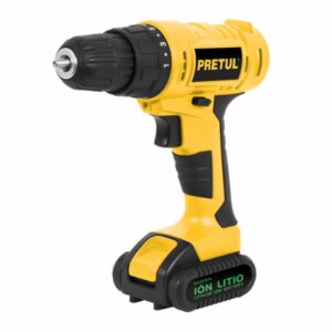 Taladro/Atornillador De3/8"Ion Litio PRETUL Unidad