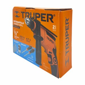 Taladro De1/2" De 600W Profesional TRUPER Unidad