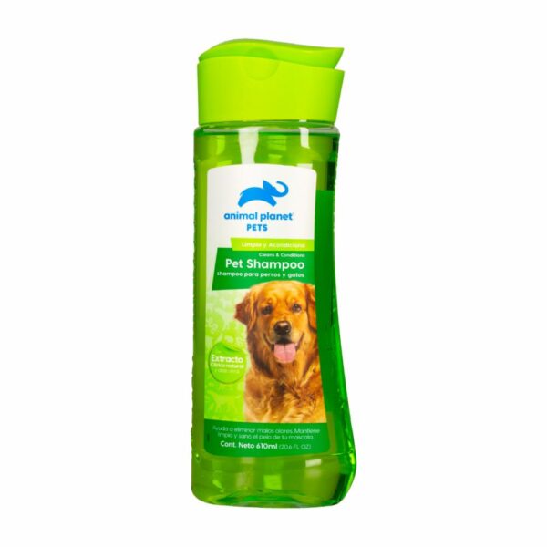 Shampoo Para Mascota Limpia Y Acondiciona ANIMAL PLANET Unidad