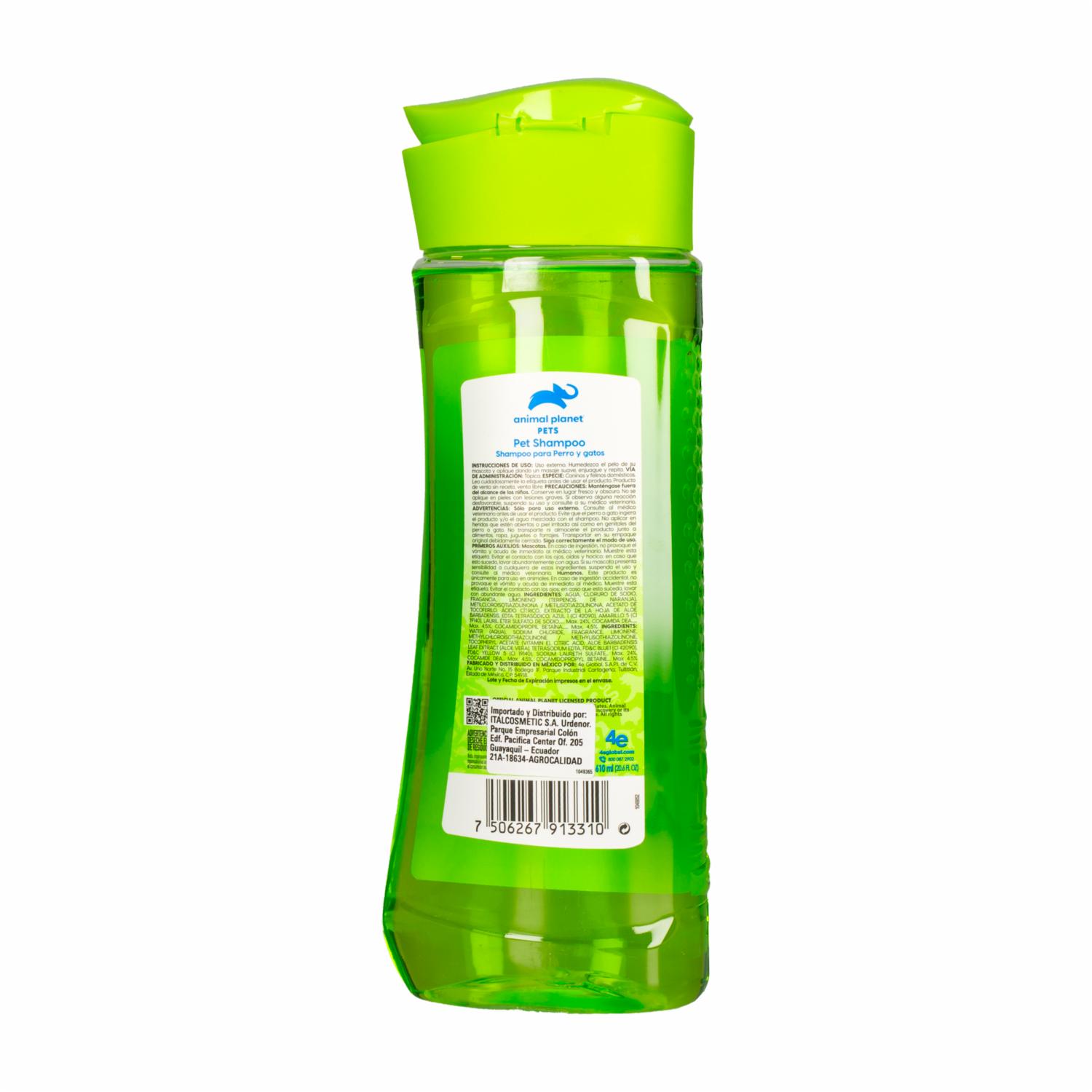 Shampoo Para Mascota Limpia Y Acondiciona ANIMAL PLANET PETS Unidad - Imagen 2
