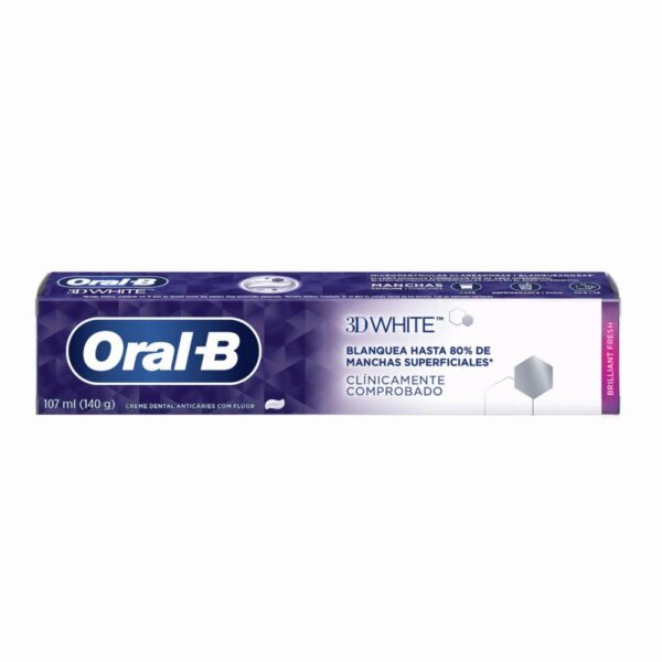 Crema Dental 3D White ORAL B 140 G