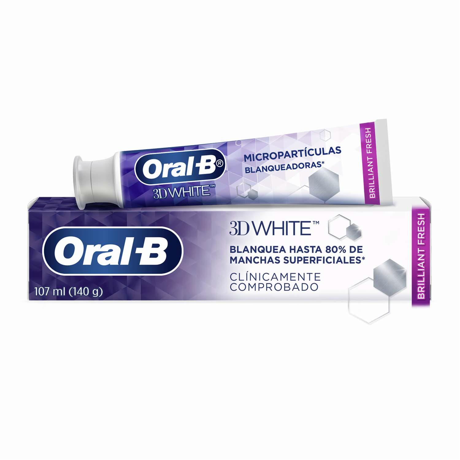 Crema Dental 3D White ORAL-B 140 G - Imagen 3