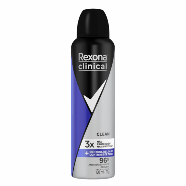 Desodorante En Aerosol Para Caballero Antitranspirante Clinical Expert REXONA 150 Ml - Imagen 2