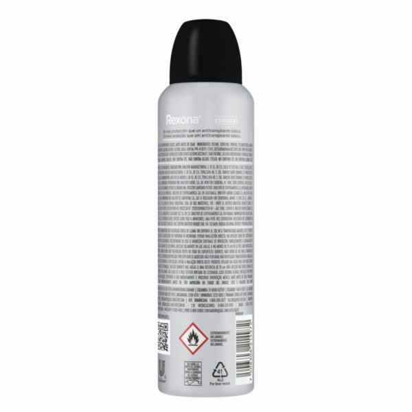 Desodorante En Aerosol Para Caballero Antitranspirante Clinical Expert REXONA 150 Ml - Imagen 3