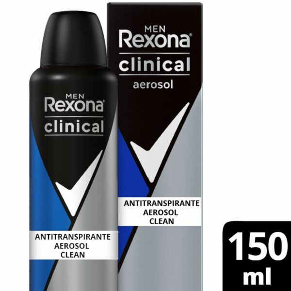 Desodorante En Aerosol Para Caballero Antitranspirante Clinical Expert REXONA 150 Ml - Imagen 3
