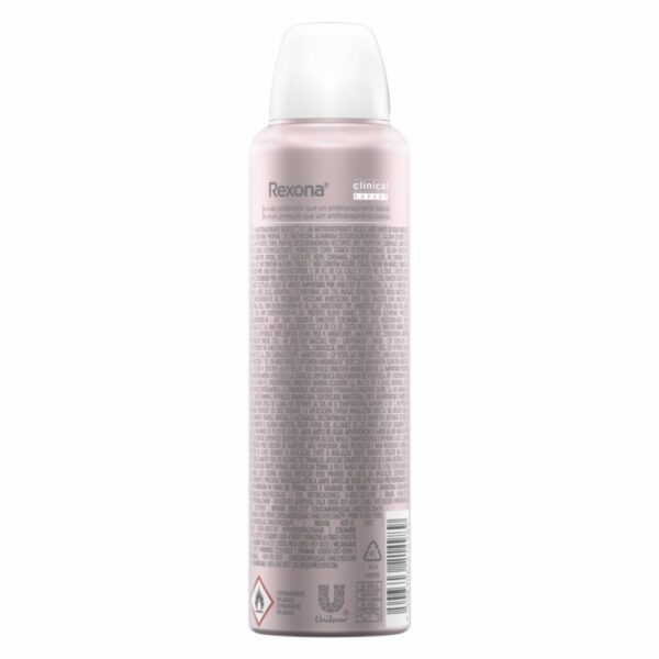 Desodorante En Aerosol Para Dama Clinical Expert REXONA 150 Ml - Imagen 2