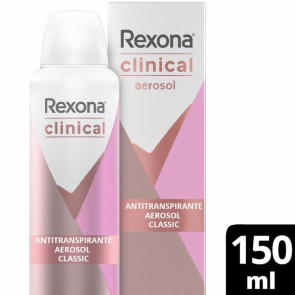 Desodorante En Aerosol Para Dama Clinical Expert REXONA 150 Ml - Imagen 3