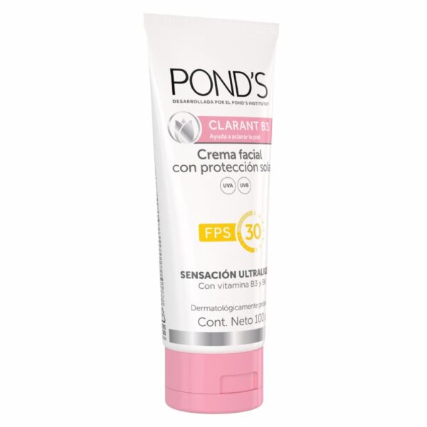 Crema Facial Clarant B3 Con Factor De Protección Solar 30 POND`S 100 G - Imagen 4
