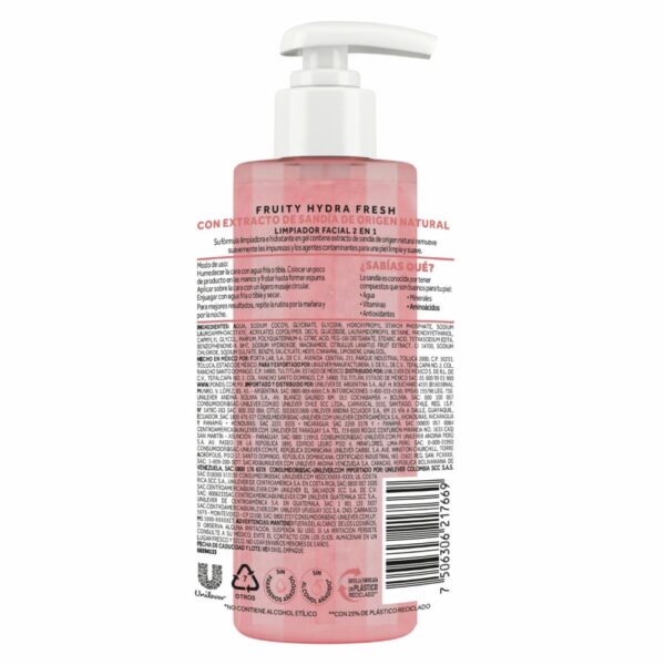 Limpiador Facial Fruity Hydra Fresh Sandía POND`S 200 G - Imagen 2