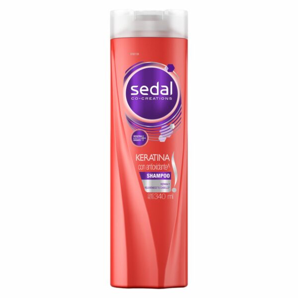 Shampoo Keratina Con Antioxidantes SEDAL 340 Ml