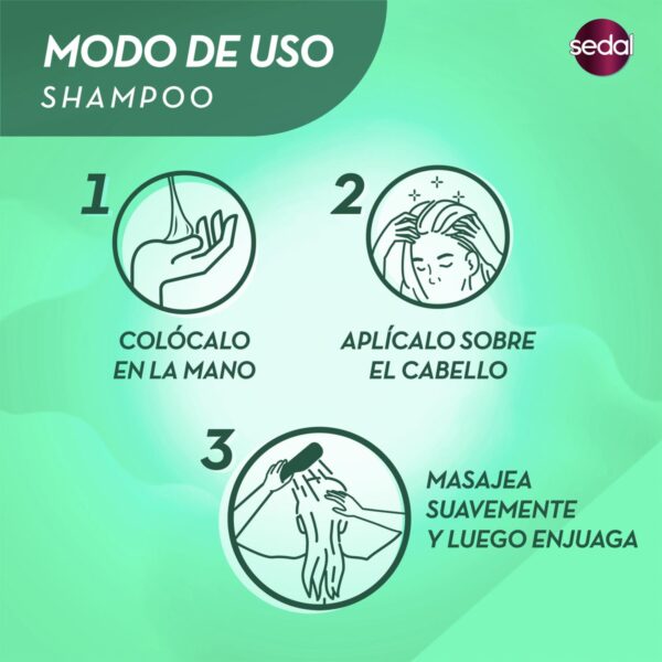 Shampoo Rizos Definidos SEDAL 190 Ml - Imagen 6