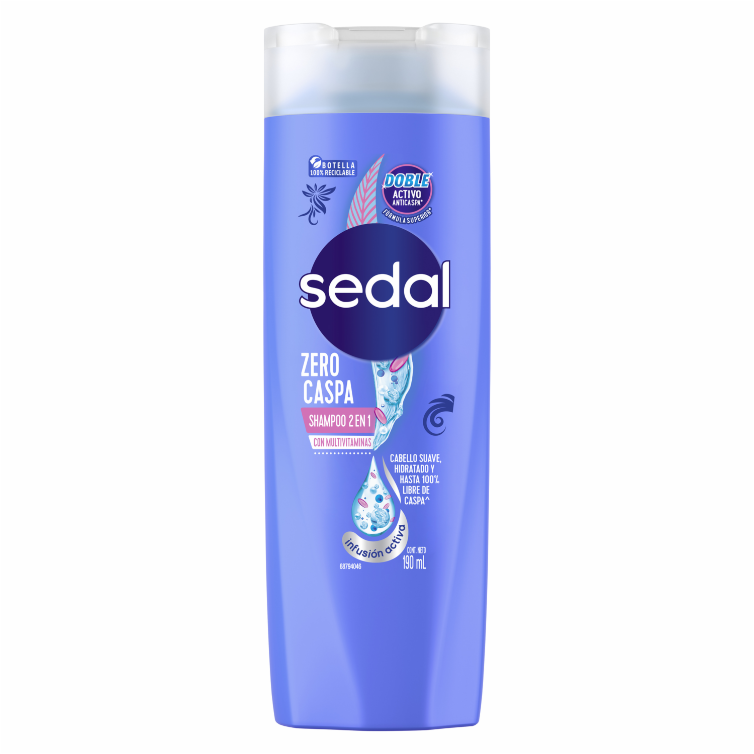 Shampoo De Cabello Caspa Control SEDAL 190 Ml
