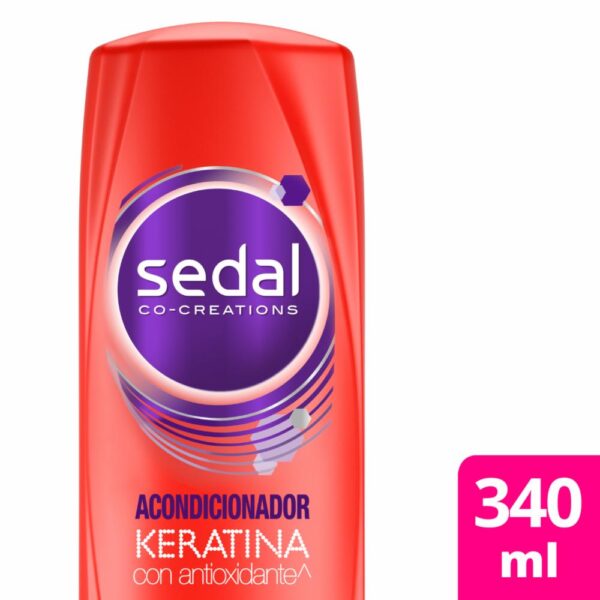 Acondicionador De Cabello Keratina Con Antioxidantes SEDAL 340 Ml - Imagen 3