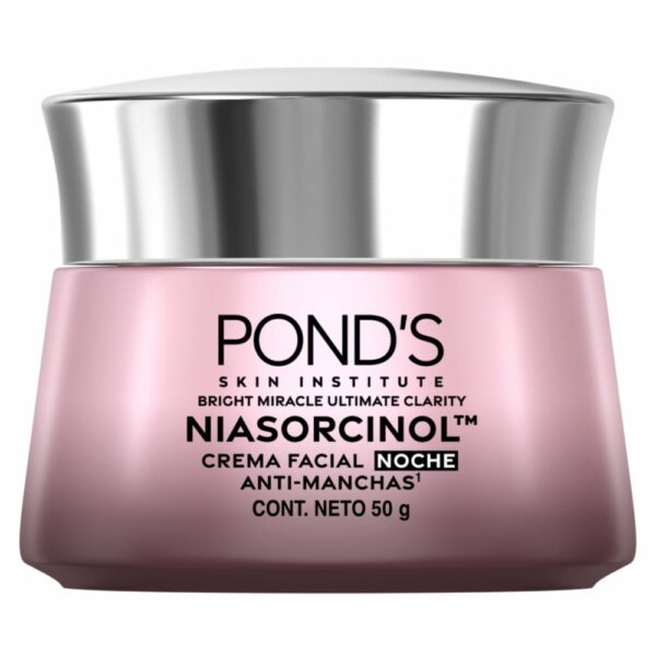 Crema De Noche Bright Miracle Niasorcinol Anti-Manchas POND´S 50 G - Imagen 3