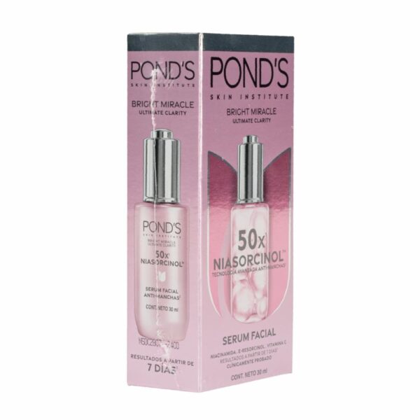 Serum Facial Bright Miracle Niasorcinol Anti-Manchas POND´S 30 Ml - Imagen 3