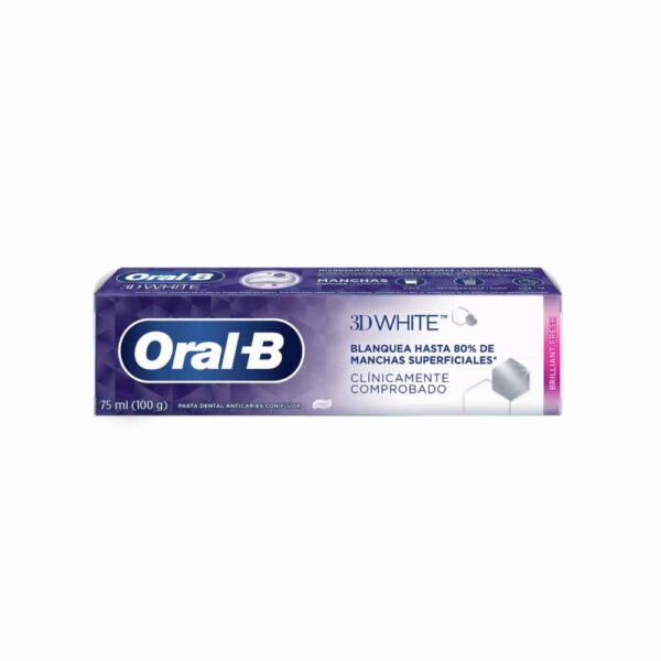 Crema Dental 3D White ORAL B 100 G