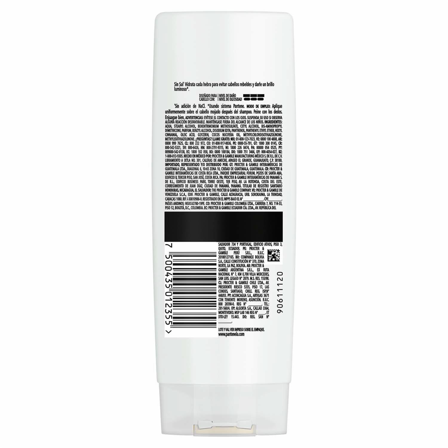 Acondicionador Hidro Cauterización PANTENE 400 Ml - Imagen 2