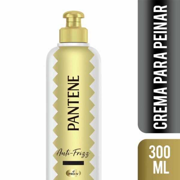 Crema Para Peinar Pro-V Hidratación Extrema Anti Frizz PANTENE 300 Ml - Imagen 3