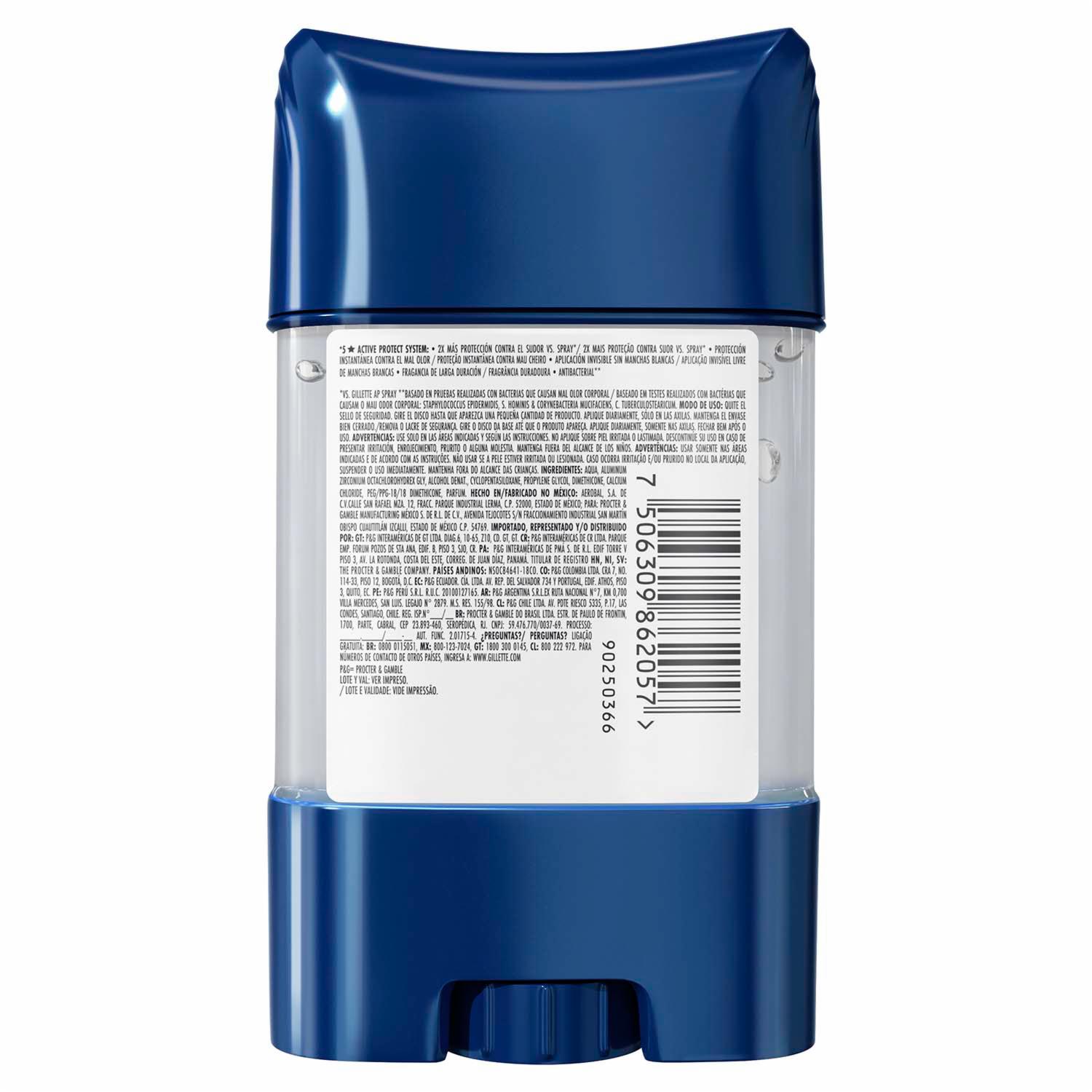 Gel Invisible Antitranspirante Specialized Sport Triumph GILLETTE 82 G - Imagen 2