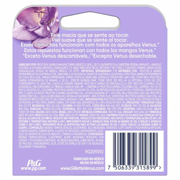 Repuesto Venus Breeze Cartucho GILLETTE Unidad - Imagen 2