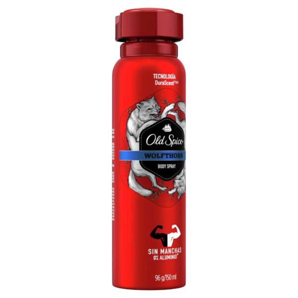 Body Spray Wolfthorn OLD SPICE 150 Ml - Imagen 4