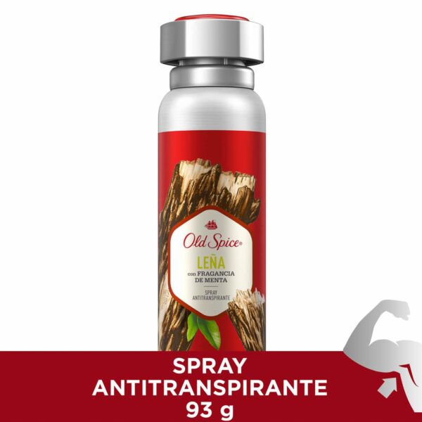 Antitranspirante Spray Leña Con Fragancia De Menta OLD SPICE 150 Ml - Imagen 3