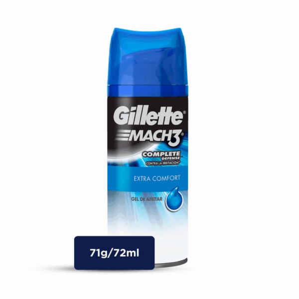 Gel Para Afeitar Mach 3 Turbo GILLETTE 72 Ml - Imagen 2