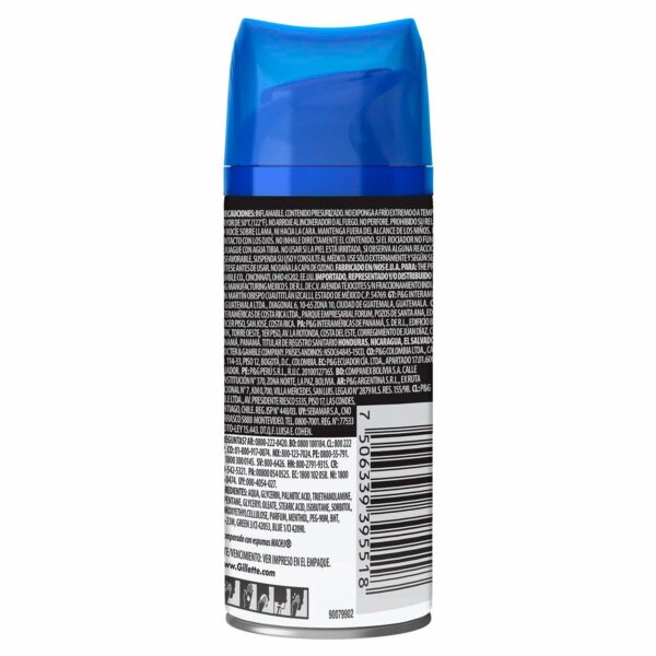 Gel Para Afeitar Mach 3 Turbo GILLETTE 72 Ml - Imagen 2