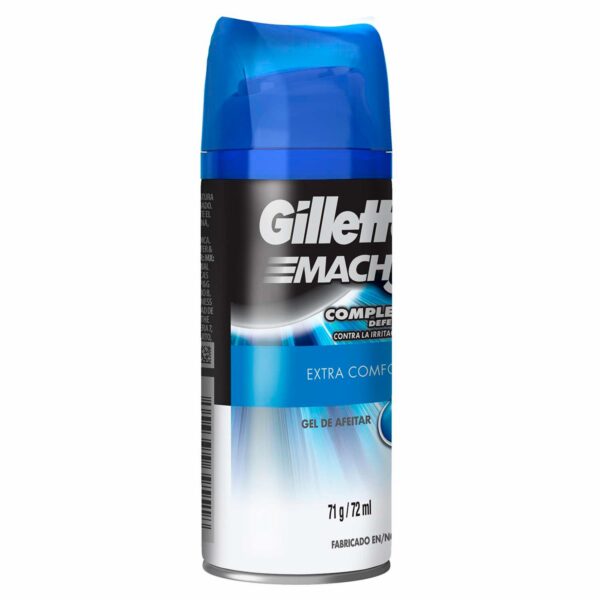 Gel Para Afeitar Mach 3 Turbo GILLETTE 72 Ml - Imagen 3