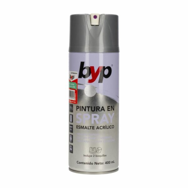 Pintura En Spray Supermetalic Plateado Brill LAMPA LIMITED Unidad