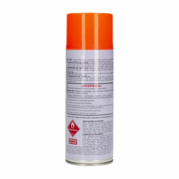 Pintura En Spray Rojo Fluorescente 1001 LAMPA LIMITED Unidad - Imagen 2