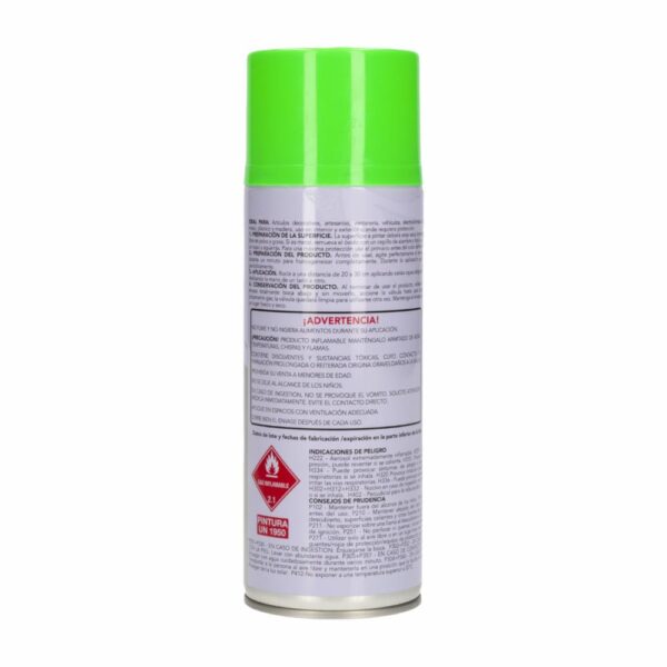 Pintura En Spray Verde Fluorescente 1003 LAMPA LIMITED Unidad - Imagen 2