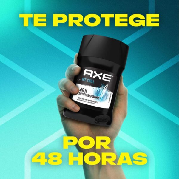Desodorante En Barra Antitranspirante Ice Chill AXE 50 G - Imagen 3