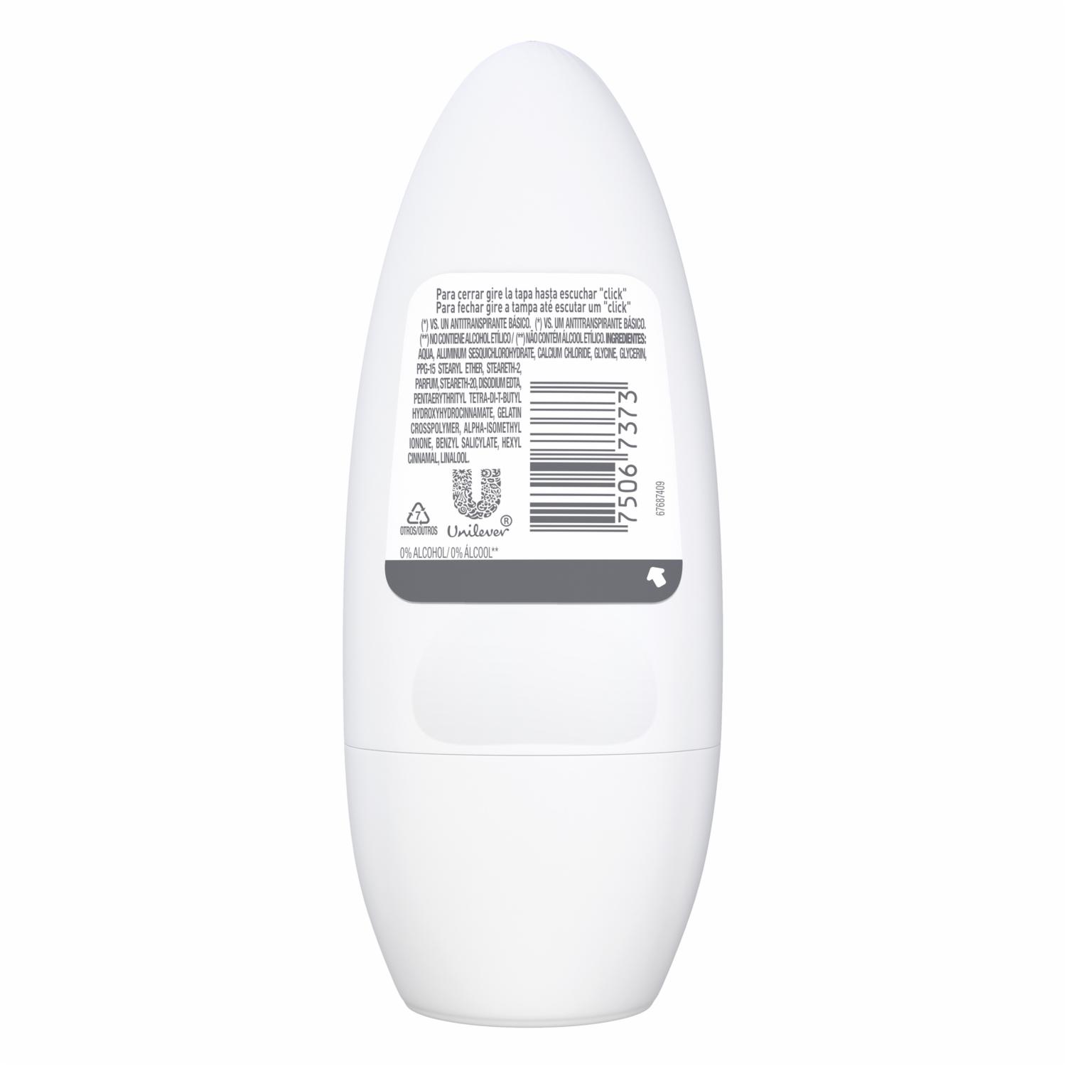 Desodorante Roll On Para Dama Clinical Expert Classic REXONA 50 Ml - Imagen 2