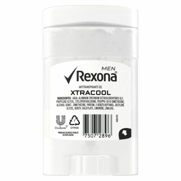 Desodorante En Gel Para Caballero Xtracool Sensor REXONA 80 G - Imagen 2