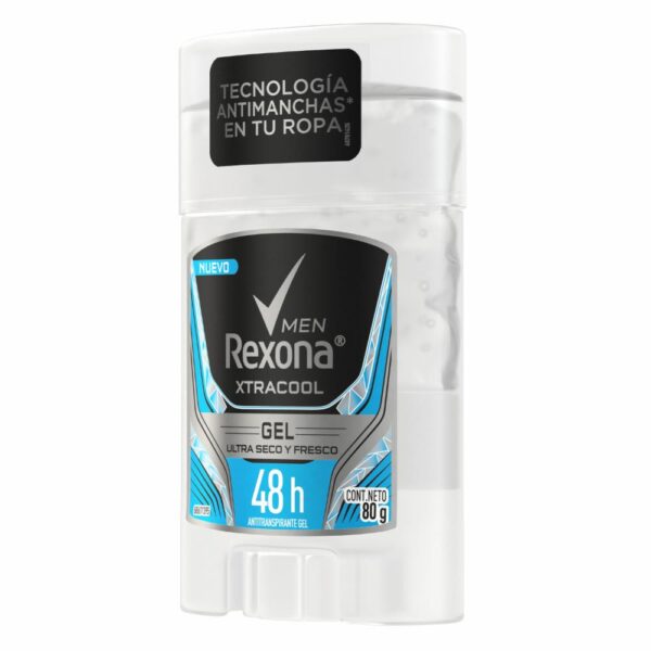 Desodorante En Gel Para Caballero Xtracool Sensor REXONA 80 G - Imagen 4