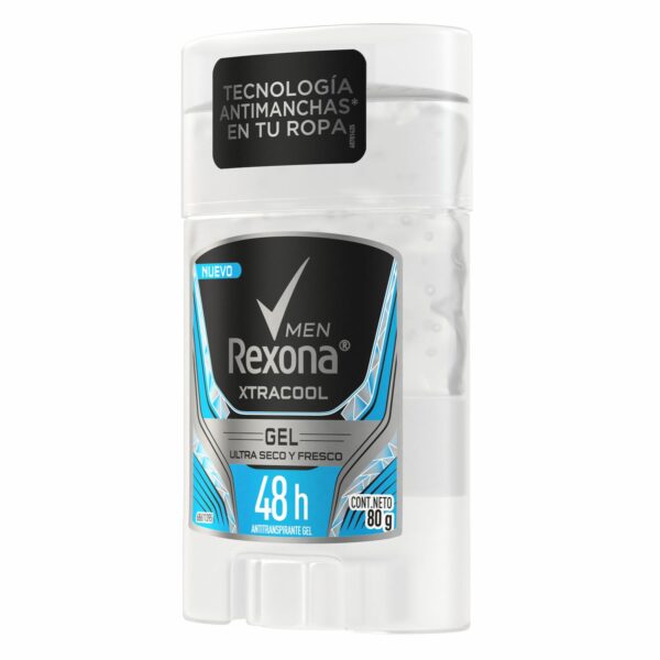 Desodorante En Gel Para Caballero Xtracool Sensor REXONA 80 G - Imagen 4