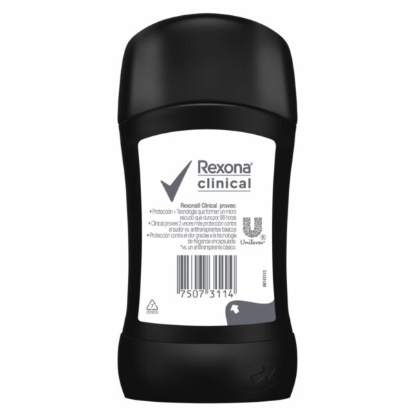 Desodorante En Barra Para Caballeros Clinical Expert REXONA 46 G - Imagen 2