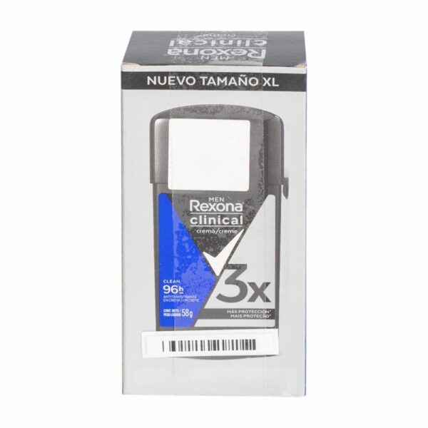 Desodorante En Crema Para Mujer Clínica Clásico REXONA 58 G - Imagen 2