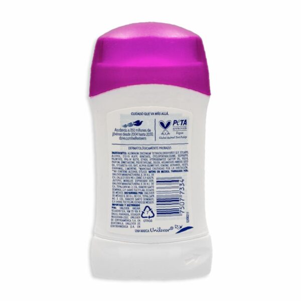 Desodorante En Barra Para Dama Fragancia Orquídea DOVE 45 G - Imagen 2